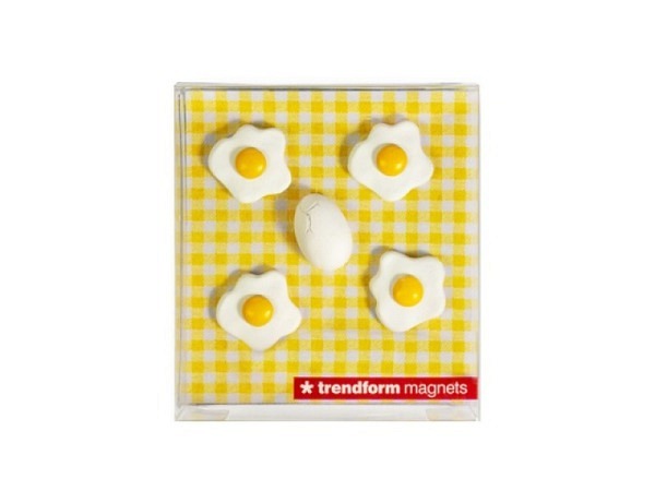 Magnet Trendform Egg 6 Eier, aus Kunstharz