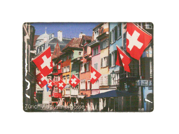 Magnet Zürich, rechteckiges Magnet 