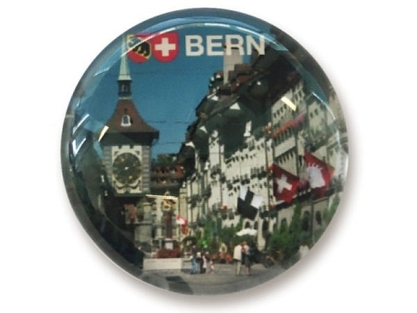 Magnet Bern Glasmagnet rund