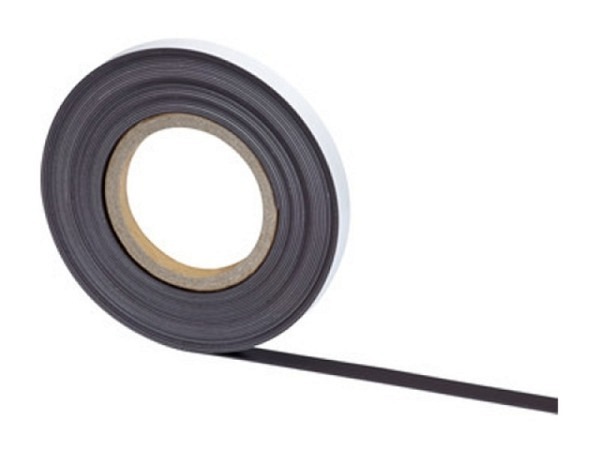 Magnetband Maul 35mmx10m selbstklebend, flexibles Magnetband, eine Seite selbstklebend, andere Seite magnetisch