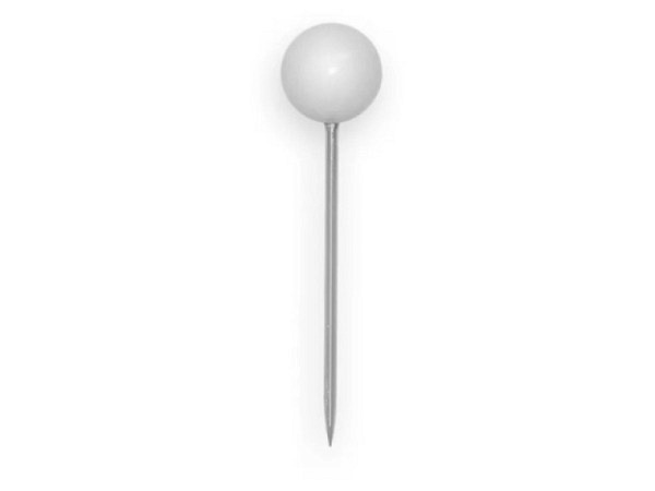 Landkartennadeln Alco 8mm weiss