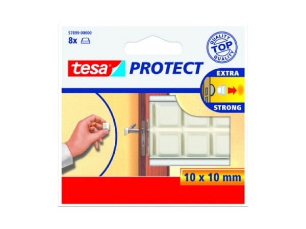 Schutzpuffer Tesa weiss 10x10mm 8Stk. 57899-08