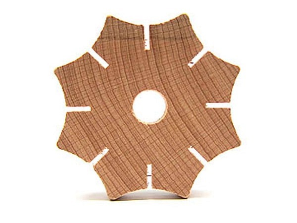 Strickliesel Ruff Knüpfstern 85x70x14mm 