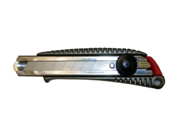 Messer NT L-500GP breit Metall grau mit Dreh-Arretierung