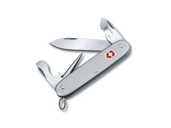 Messer Victorinox Pionier-Serie Pioneer Alox, 93mm silber