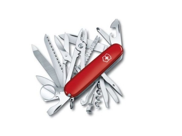 Messer Victorinox SwissChamps, 91mm rot