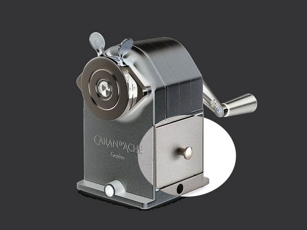 Schublade Caran dAche zu Spitzmaschine 455