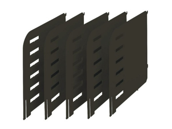 Trennwand Styrorac schwarz für Styrorac Flexiboard 5 Stk