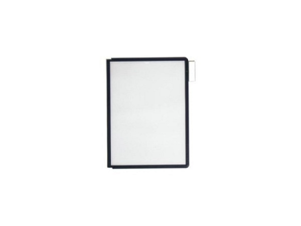 Sichttafel Durable Sherpa schwarz Kunststoff