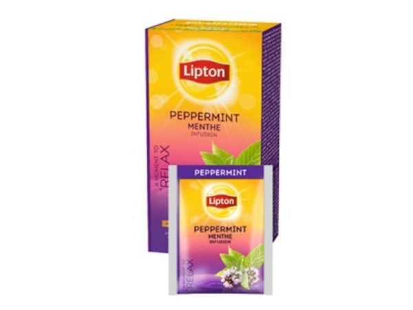 Teebeutel Lipton Pfefferminze, Packung zu 25 Beutel