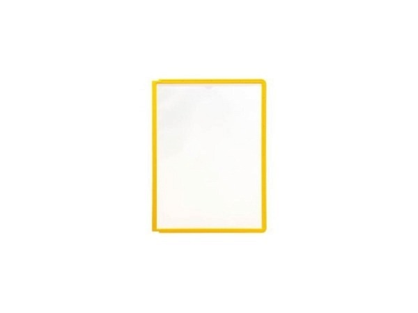 Sichttafel Durable Sherpa gelb Kunststoff