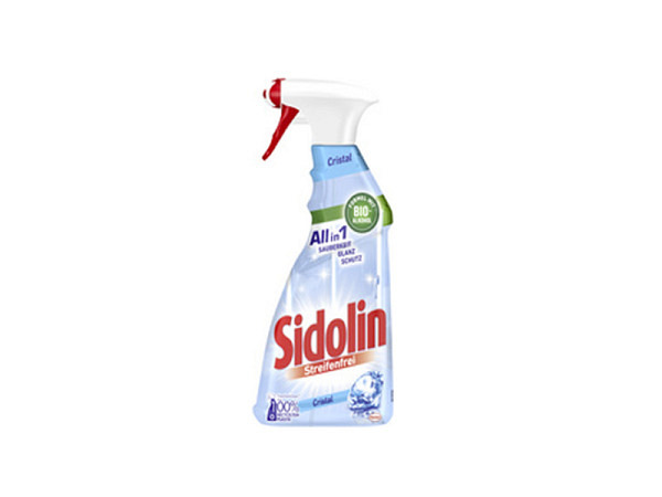 Glasreiniger Sidolin Cristal 500ml Sprühflasche