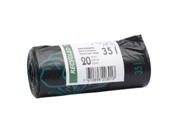 Kehrichtsack Standard schwarz 35 Liter 