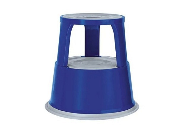 Rolltritt Wedo blau aus Metall