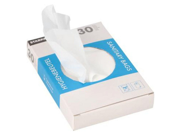 Hygienebeutel Starpak weiss unbedruckt 30Stk
