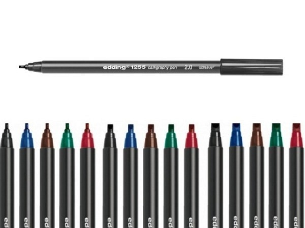 Filzstift Edding 1255 Kalligraphie