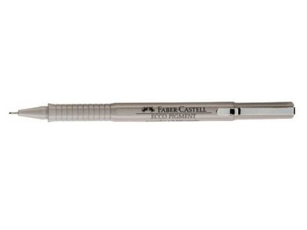 Filzstift Faber-Castell Ecco Pigment schwarz 0,5mm