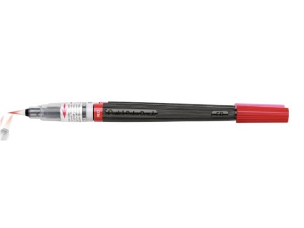 Filzstift Pentel Color Brush rot