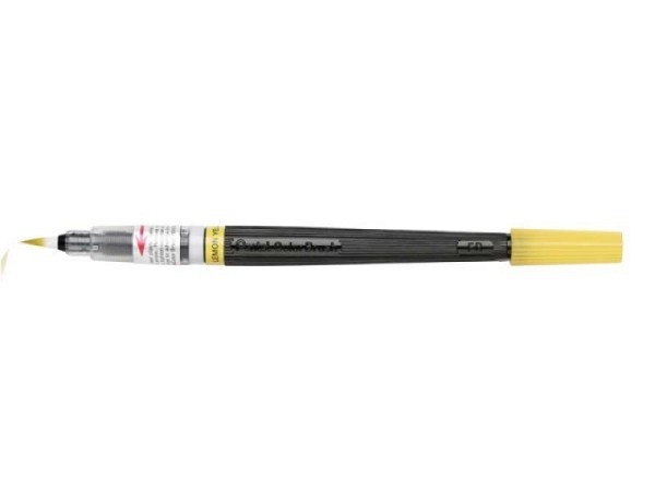 Filzstift Pentel Color Brush zitron