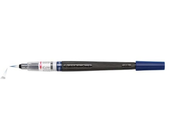 Filzstift Pentel Color Brush stahlblau