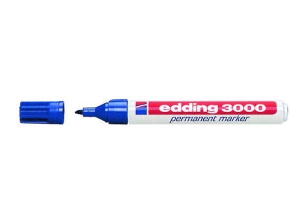 Filzstift Edding 30 permanent rot