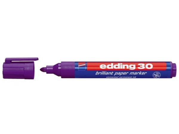 Filzstift Edding 30 permanent violett