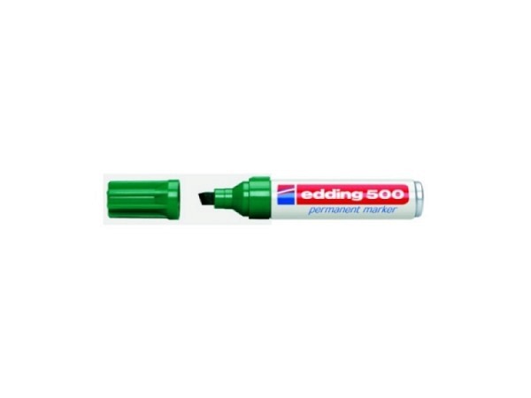 Filzstift Edding 500, wasserfest grün