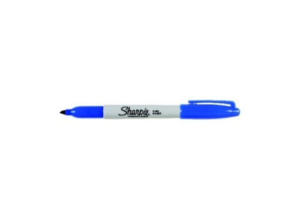 Filzstift Sharpie Permanent Marker Fine 1mm blau