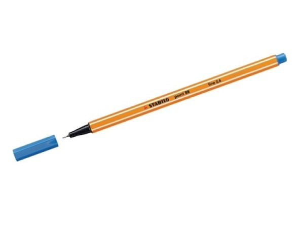 Filzstift Stabilo Point 88 32 mittelblau