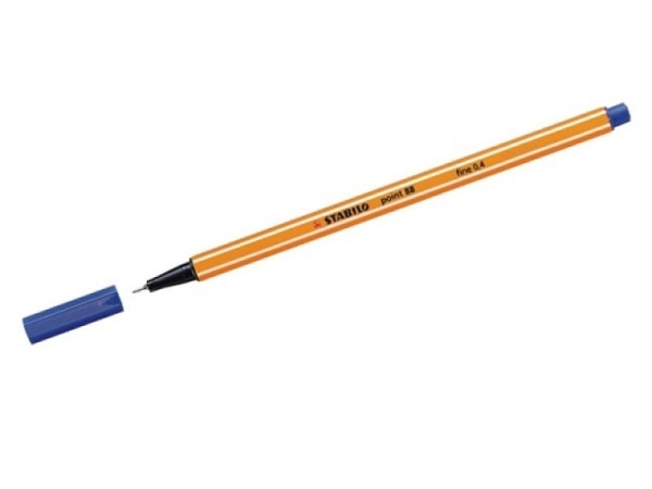 Filzstift Stabilo Point 88 41 Blau
