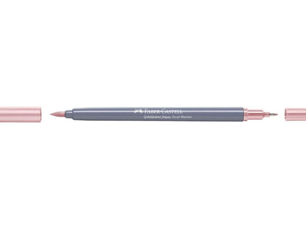 Filzstift Faber-Castell Goldfaber Aqua Dual Marker pale pink 114