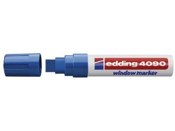 Filzstift Edding 4090 Kreidemarker 15mm blau