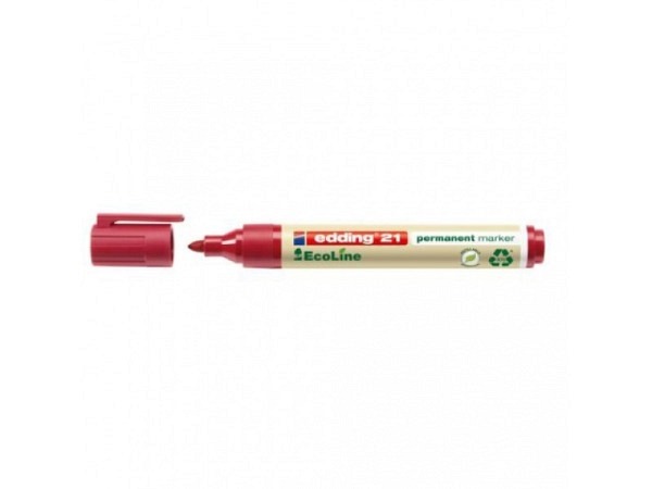 Filzstift Edding 21 Ecoline rot