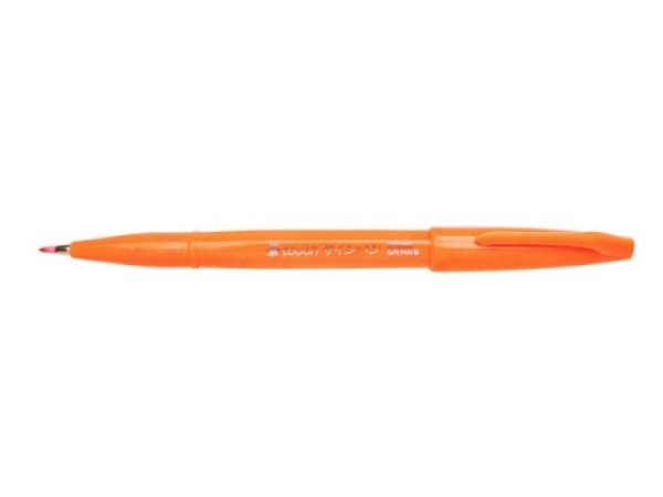 Filzstift Pentel Brush SignPen Touch orange