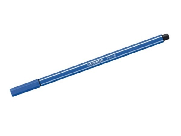 Filzstift Stabilo Pen 68 1mm dunkelblau