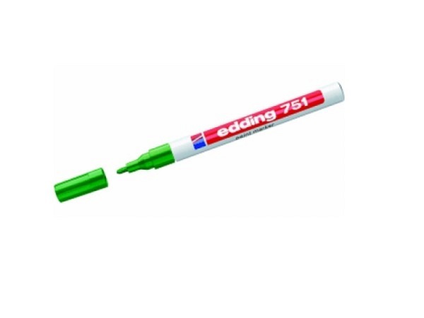 Filzstift Edding 751 deckend grün