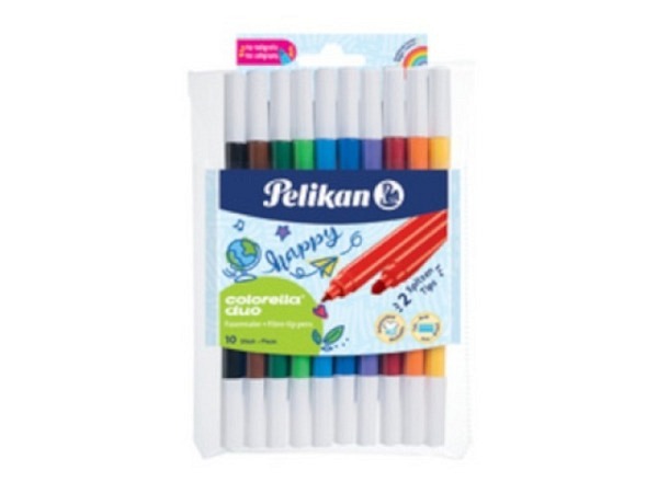 Filzstift Pelikan Colorella duo 10Stk. fein&breit