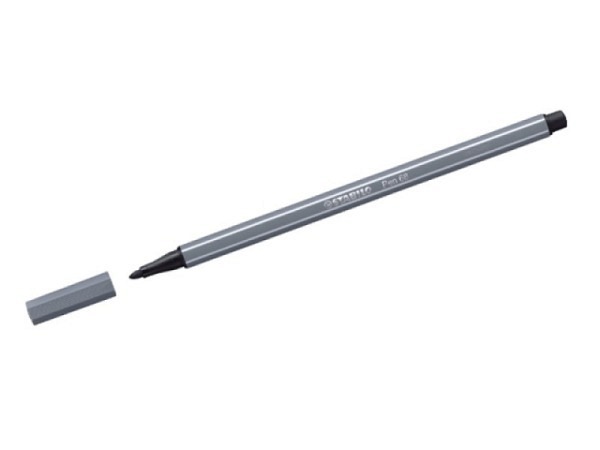 Filzstift Stabilo Pen 68 1mm dunkelgrau