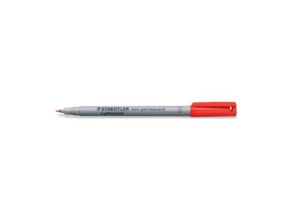Filzstift Staedtler Lumocolor nonpermanent S rot