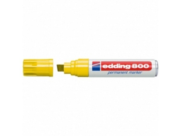 Filzstift Edding 800 permanent gelb