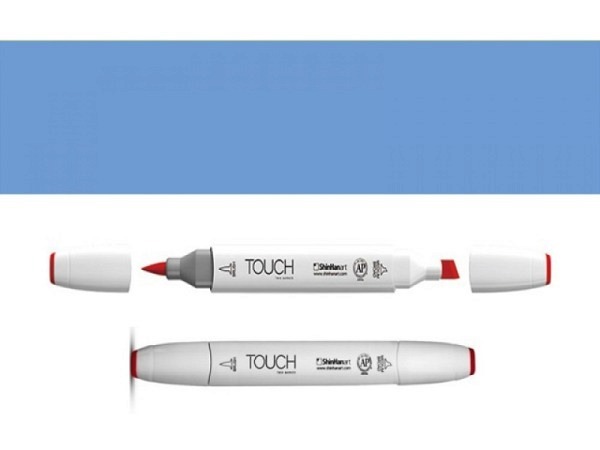 Filzstift Touch Pinselstift 75 Dark Blue Light