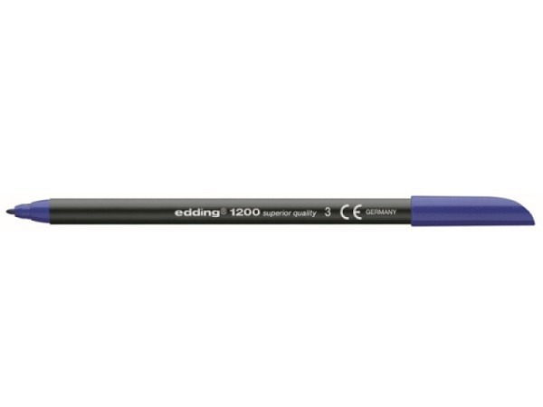 Filzstift Edding 1200 blau 