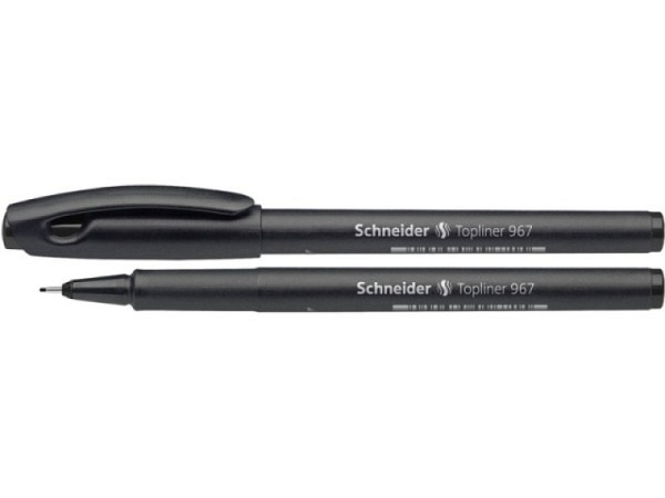 Filzstift Schneider Topliner 967 schwarz