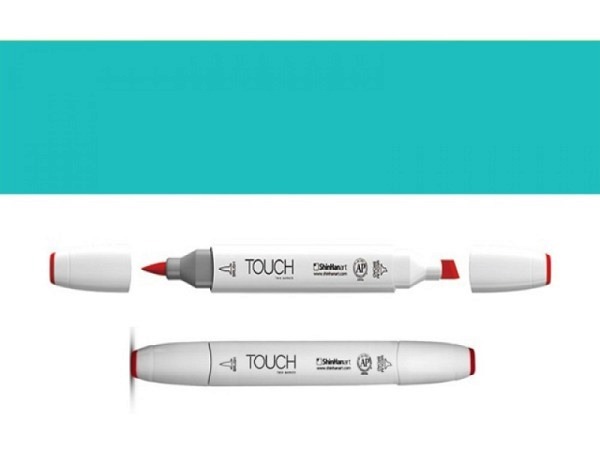 Filzstift Touch Pinselstift 57 turquoise green light