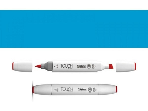 Filzstift Touch Pinselstift 64 indian blue