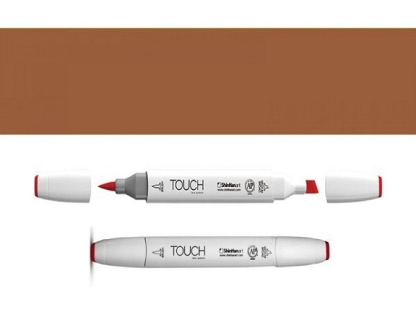 Filzstift Touch Pinselstift 96 mahogany