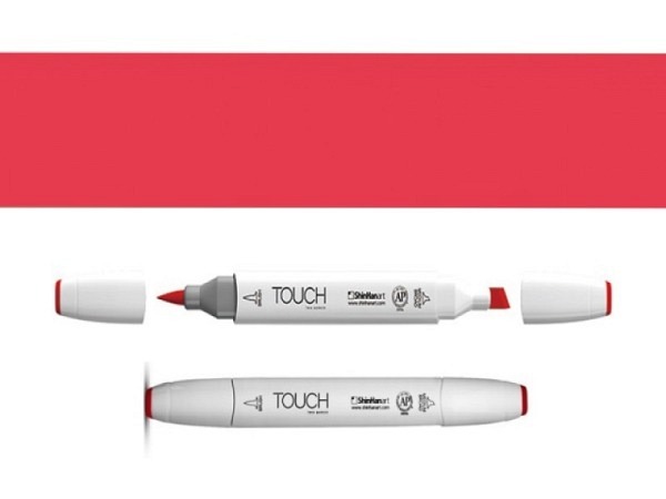 Filzstift Touch Pinselstift 12 coral red