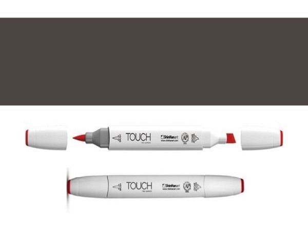 Filzstift Touch Pinselstift WG8 warm grey 8
