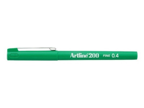 Filzstift Artline Fine 200 grün 0,4mm Strichbreite