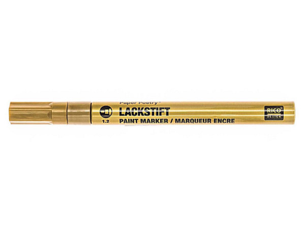Filzstift Rico Design Lackmarker Gold 1,2mm